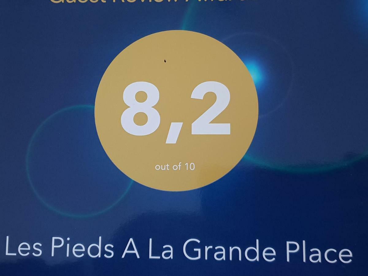 Les Pieds A La Grande Place Brussel Buitenkant foto